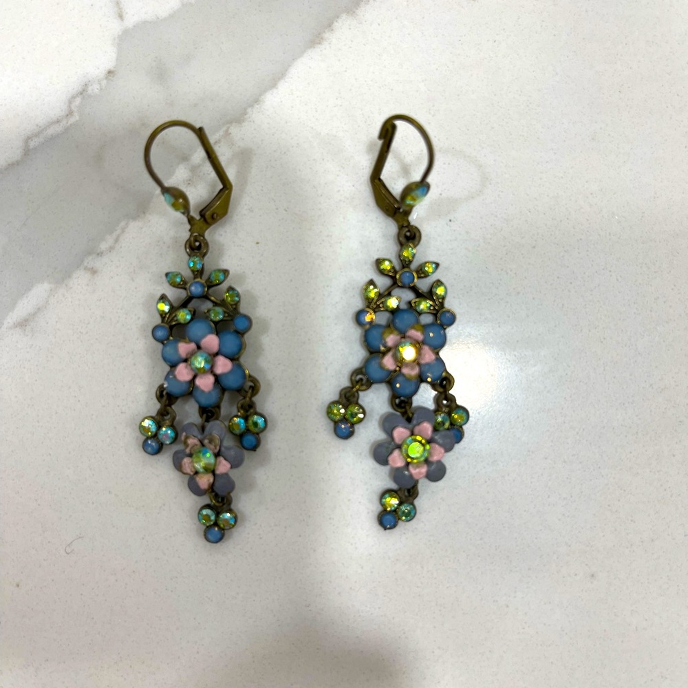 Earrings by Israeli designer MICHAL NEGRIN-. Original box not include
